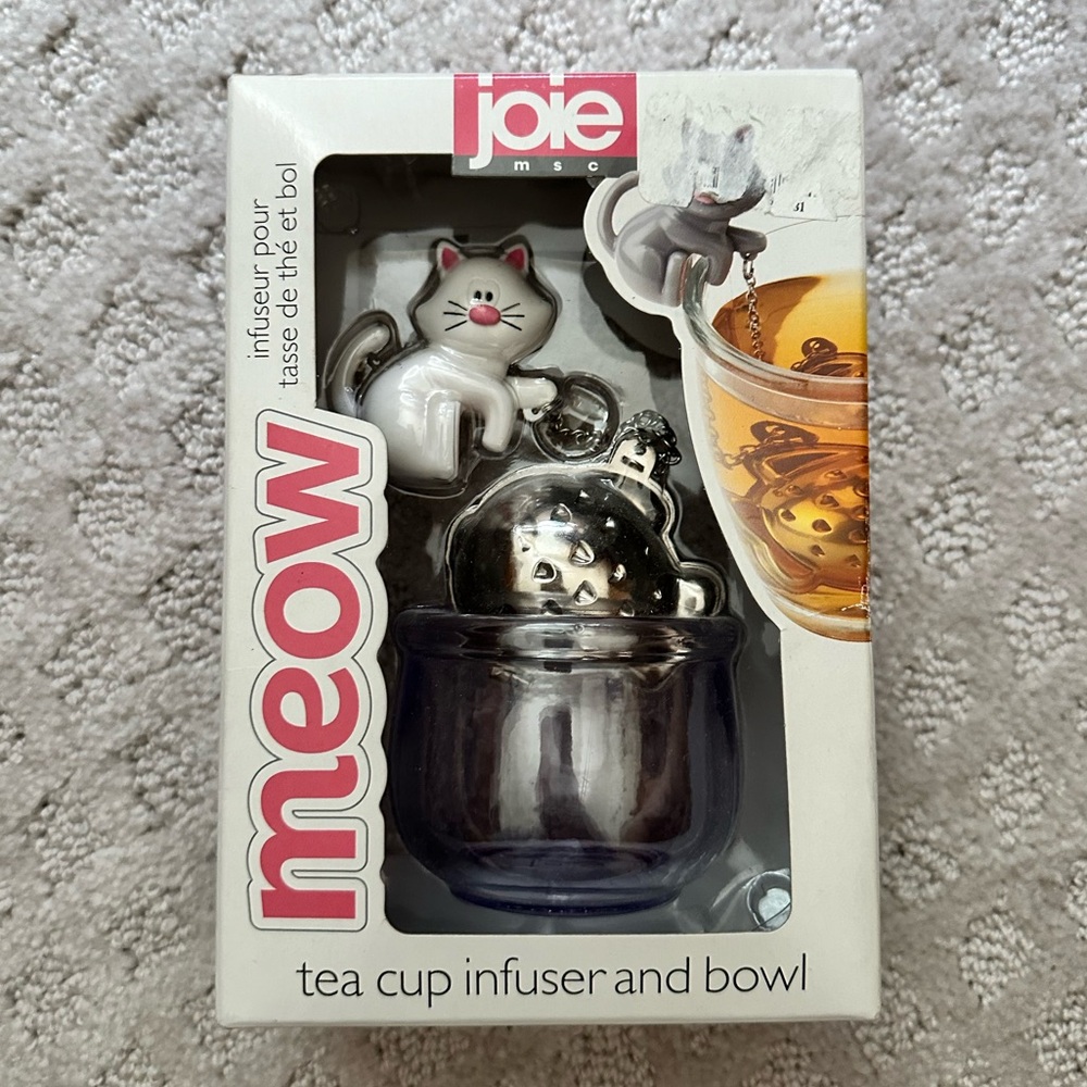 [joie msc] NEW Tea Cup Infuser and Bowl